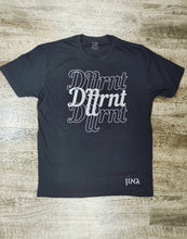 Load image into Gallery viewer, Dffrnt Echo Crew Tee - Black & Grey