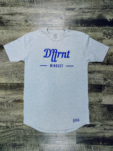 Load image into Gallery viewer, Dffrnt Mindset Tee - Grey/Royal Blue
